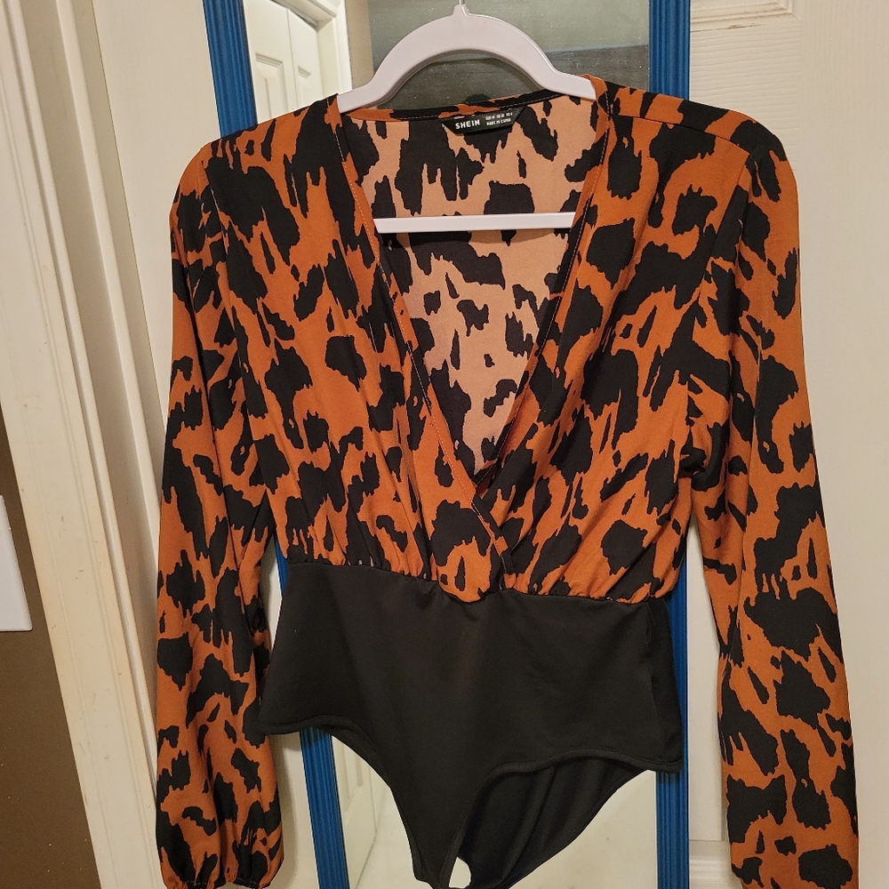 Leopard bodysuit